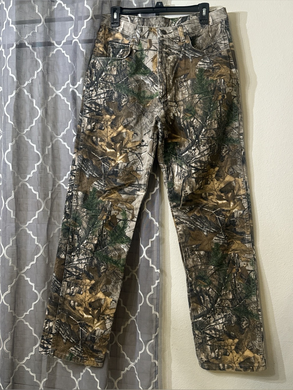 Wrangler Men's Realtree-Style Camo Jeans  size 34 x 34